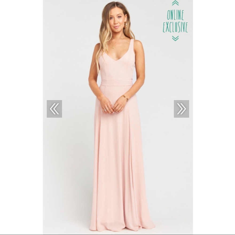 Show Me Your MuMu Pink Maxi Dress